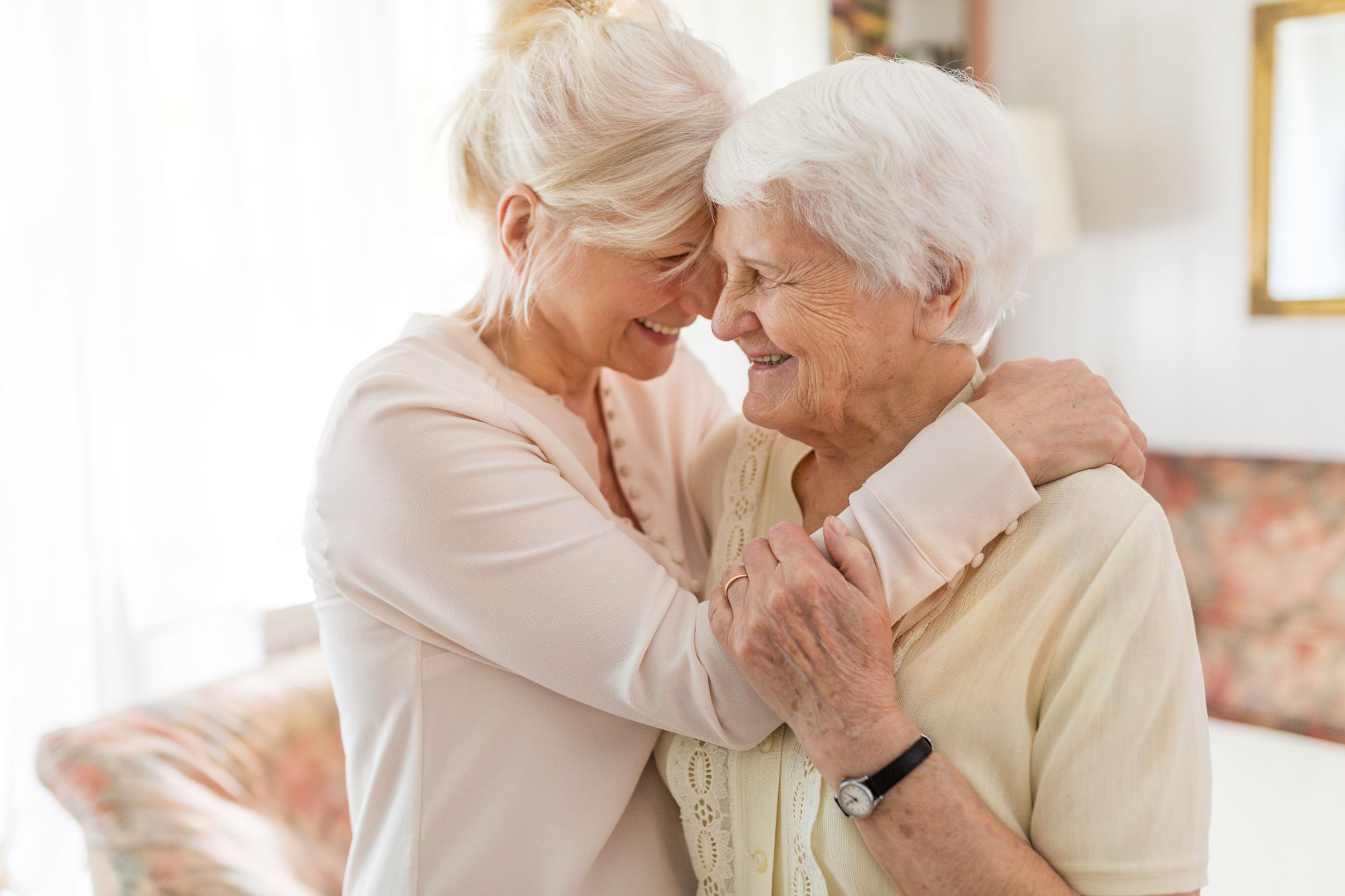 Mother Daughter at home image